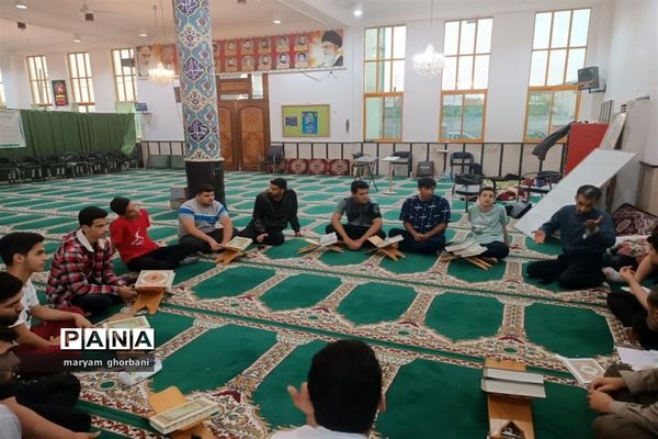 مراسم اعتکاف ماه مبارک رمضان در بهنمیر