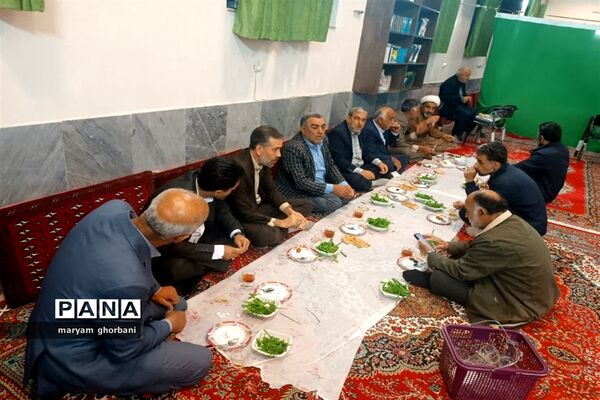 مراسم اعتکاف ماه مبارک رمضان در بهنمیر