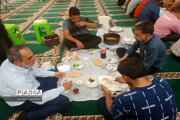 مراسم اعتکاف ماه مبارک رمضان در بهنمیر