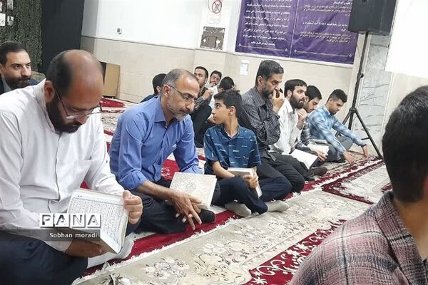 اختتامیه محفل انس با قران کریم در  پایگاه مقاومت بسیج حر