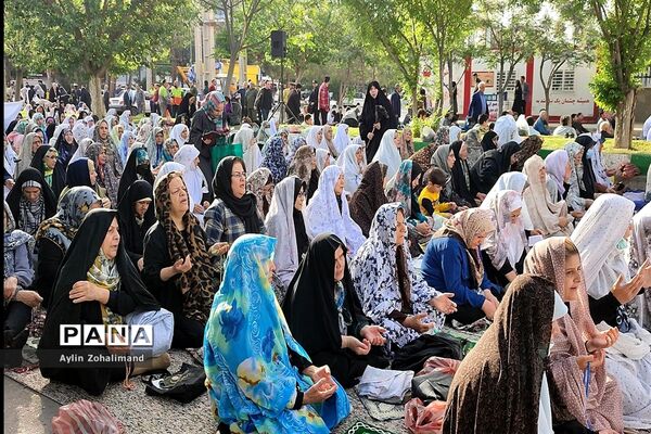 نماز عید فطر در شهرستان رباط‌کریم