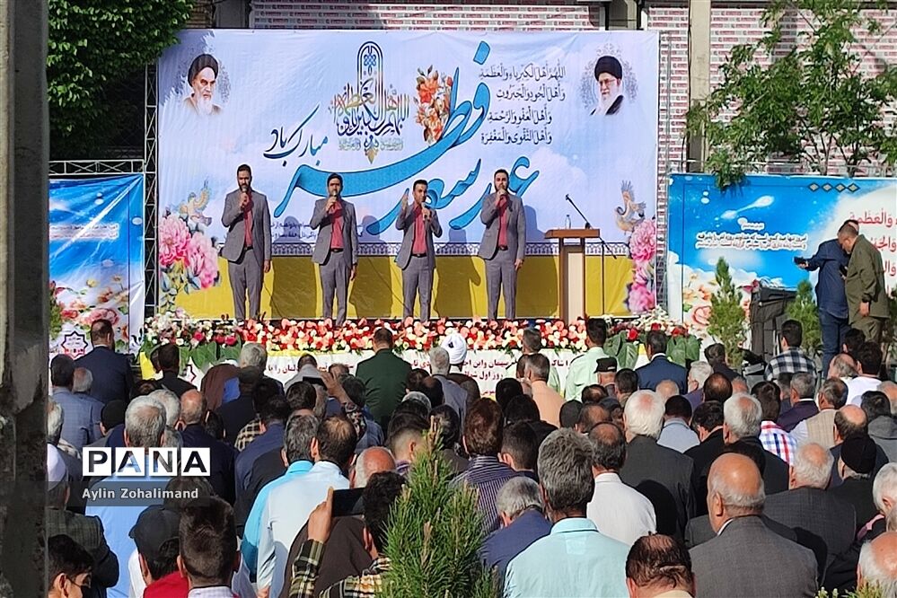 نماز عید فطر در شهرستان رباط‌کریم