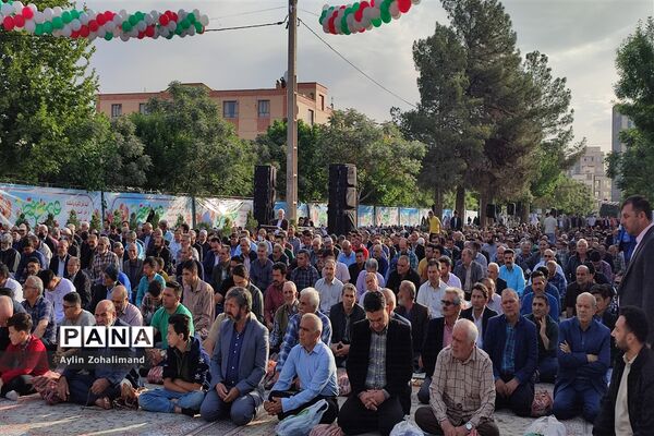 نماز عید فطر در شهرستان رباط‌کریم