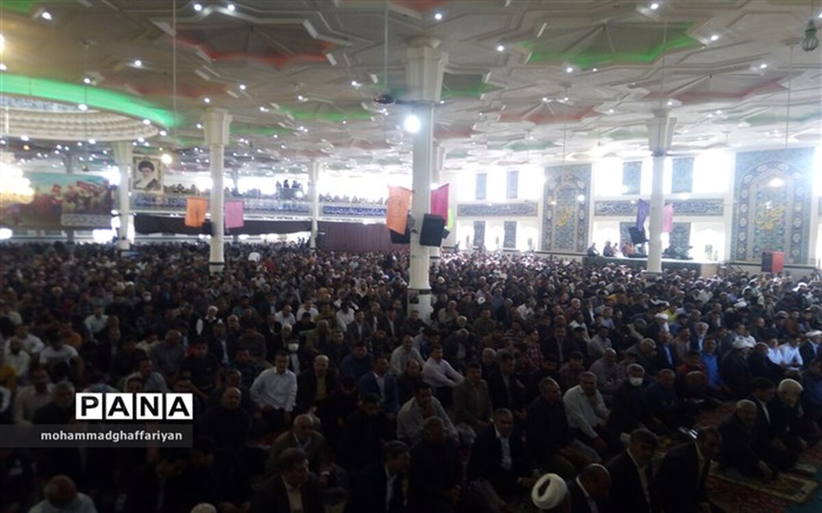 برگزاری نماز عید سعید فطر در تربت جام