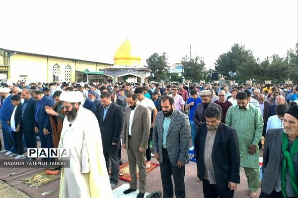 برگزاری نماز عید سعید فطر در فشافویه
