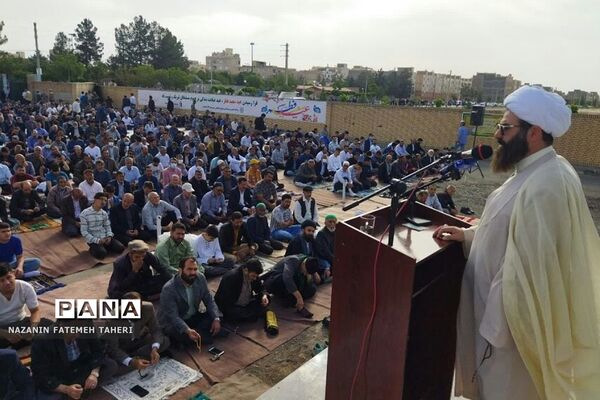 برگزاری نماز عید سعید فطر در فشافویه