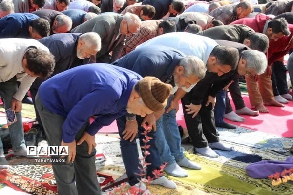 نماز عید فطر در شهرستان پردیس