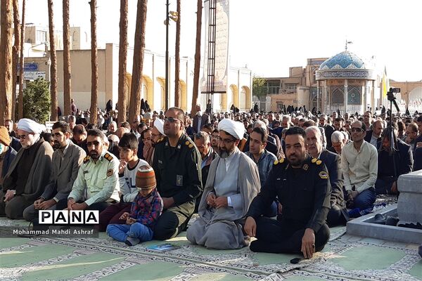 اقامه نماز عید فطر در سطح شهرستان نایین