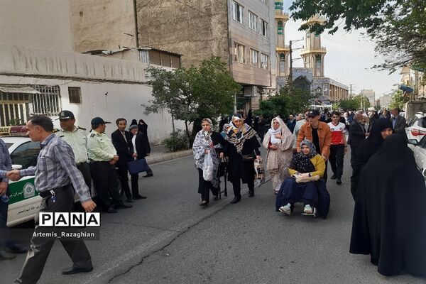 مراسم نماز عید بندگی در منطقه ۹