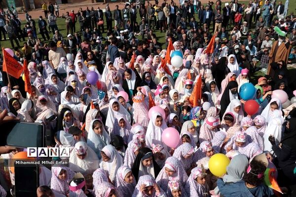 آیین باشکوه نماز عید فطر در آباده