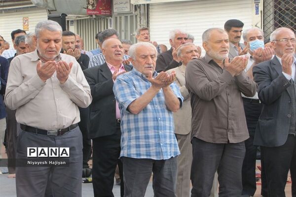 نماز باشکوه عید سعید فطر، همزمان با سراسر کشور در منطقه ۱۴