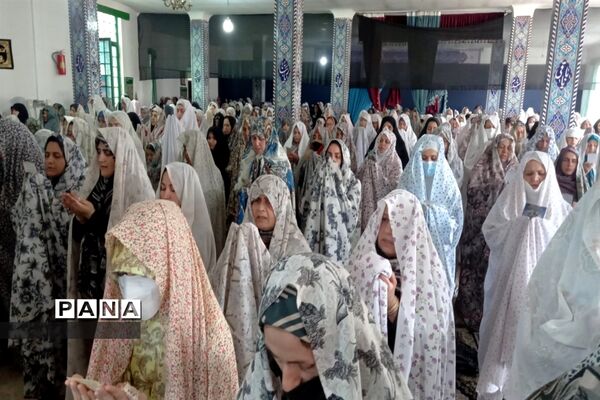 اقامه نماز باشکوه عید سعید فطر در فیروزکوه