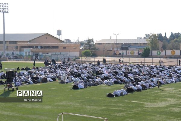 برگزاری نماز عید سعید فطر در شهرستان خرامه
