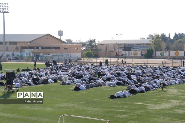 برگزاری نماز عید سعید فطر در شهرستان خرامه