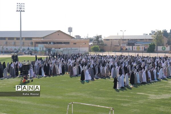 برگزاری نماز عید سعید فطر در شهرستان خرامه