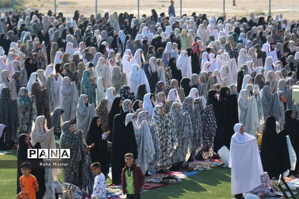برگزاری نماز عید سعید فطر در شهرستان خرامه