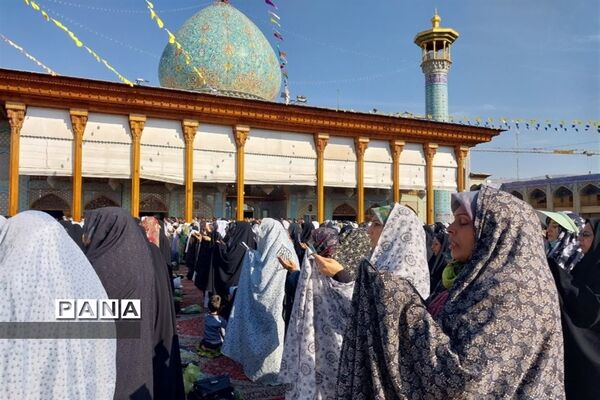 نماز عید فطر، عید بندگی  در شیراز