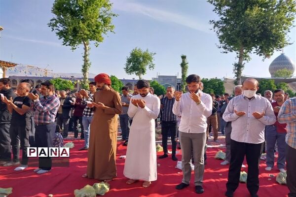 نماز عید فطر، عید بندگی  در شیراز
