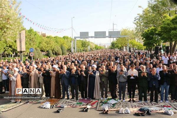 نماز عید فطر در قزوین