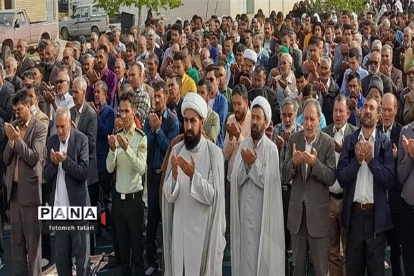 نماز عیدسعید فطر شهرستان بام و صفی‌آباد