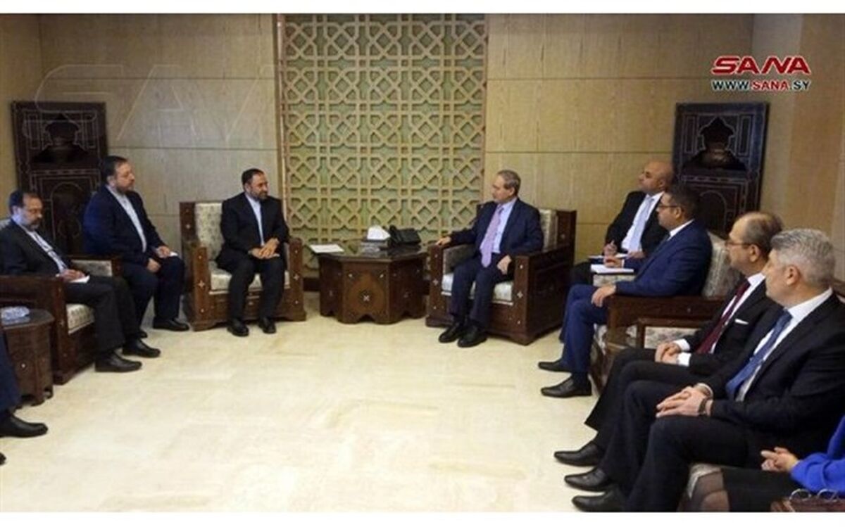 دیدار سفیر جدید ایران در سوریه با «فیصل المقداد»