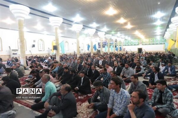 اقامه نماز عید سعید فطر در شهرستان جاجرم