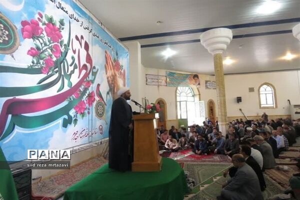 اقامه نماز عید سعید فطر در شهرستان جاجرم