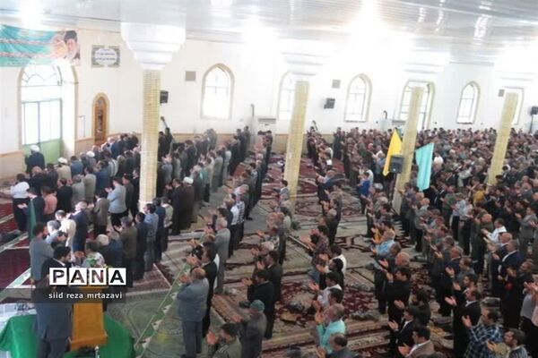 اقامه نماز عید سعید فطر در شهرستان جاجرم