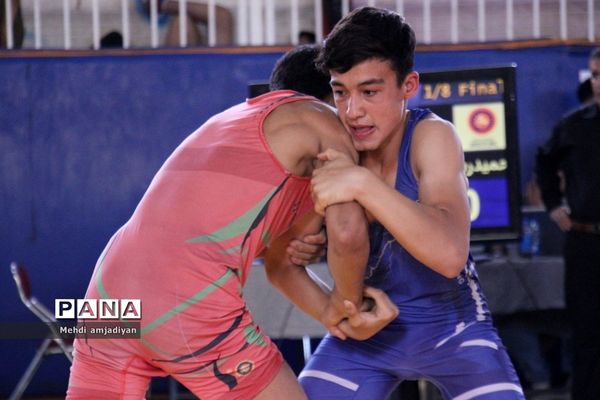 مسابقات کشتی فرنگی نونهالان شهرستان‌های استان تهران در بهارستان۲