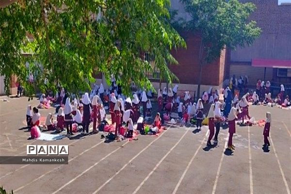 اردوی درون مدرسه‌ای در دبستان شهید اکبرلو  پاکدشت