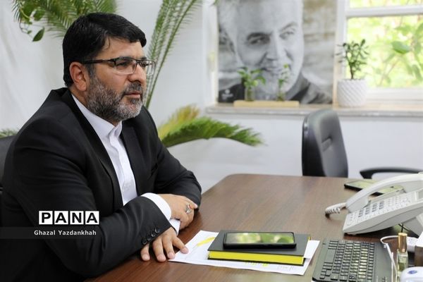 نشست خبری آموزش و پرورش منطقه تبادکان با خبرنگاران پانا