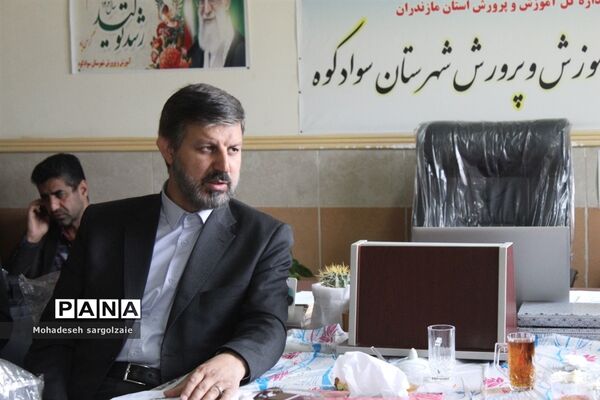 بازدید معاون پرورشی و فرهنگی وزارت آموزش و پرورش از اردوگاه دانش‌آموزی شهید حیدری سواد کوه