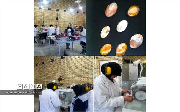برگزاری دوره تراش سنگ‌های قیمتی با هدف اشتغال و کارآفرینی