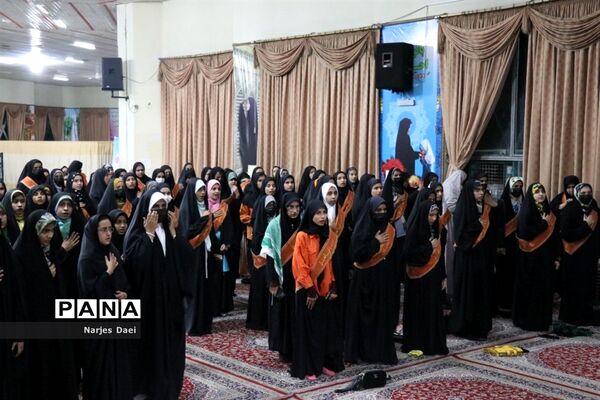 افتتاحیه اردوی زیارت اولی‌ها در مشهدالرضا