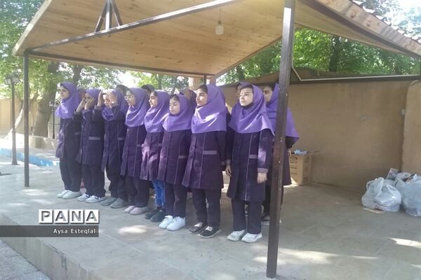 برگزاری اردوی فرهنگی و تربیتی دختران دبستان معارف 6 ناحیه 3 شیراز