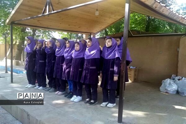 برگزاری اردوی فرهنگی و تربیتی دختران دبستان معارف 6 ناحیه 3 شیراز