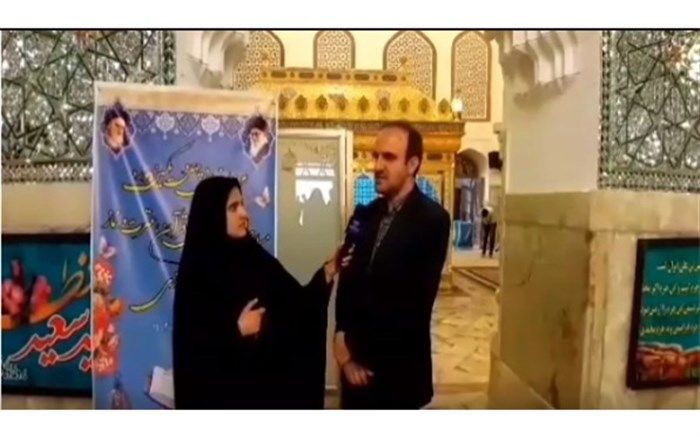 حضور پرشور دانش آموزان در چهل و یکمین دوره مسابقات قرآن، عترت و نماز دانش‌آموزان  استان اصفهان