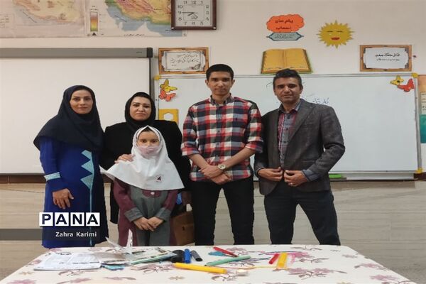اختتامیه جشنواره جابر بن حیان دبستان شاهد نیک‌اندیشان ناحیه یک یزد