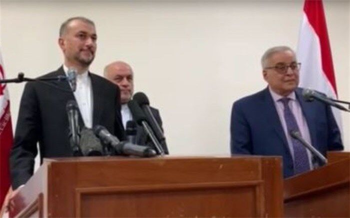 امیرعبداللهیان: ایران از هرگونه توافق میان گروه‌های لبنانی حمایت می‌کند‌