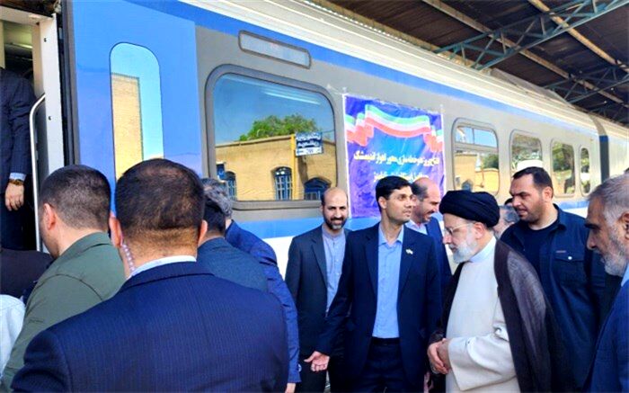 افتتاح ۷۰ کیلومتر از پروژه ریلی دوخطه‌سازی محور اهواز-اندیمشک