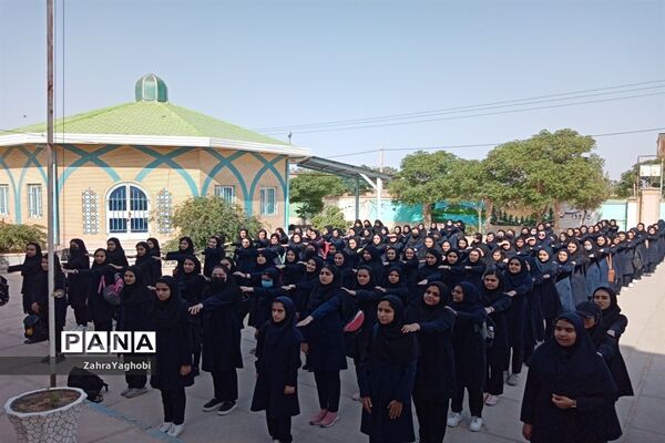 برگزاری اردوی آمادگی دفاعی در خلیل آباد