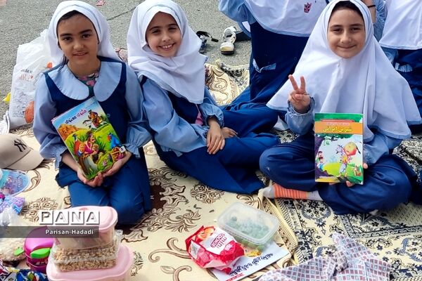 برگزاری اردوی شاد درون مدرسه‌ای دبستان دانا برای دانش آموزان و معلمان