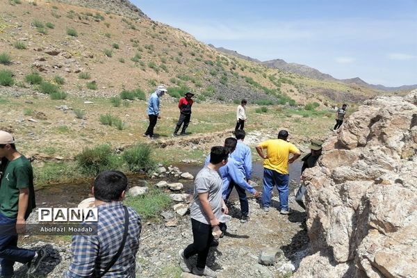 چهارمین اردوی راهیان علم و پیشرفت دانش‌آموزان دبیرستان نمونه آیت الله خامنه‌ای کاشمر