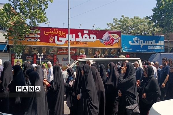 تشییع پیکر شهید آیت الله عباسعلی سلیمانی در قائمشهر