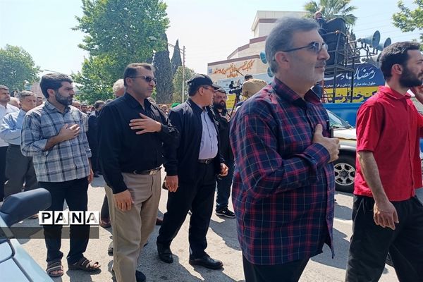 تشییع پیکر شهید آیت الله عباسعلی سلیمانی در قائمشهر