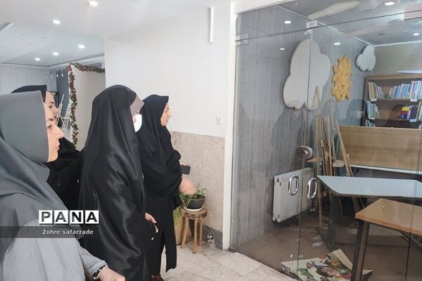 بازدید هیئت تربیتی و فرهنگی  آموزش و پرورش رودهن از کانون فرهنگی سمیه در شهرری