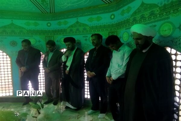 مراسم غبارروبی مرقد مطهر خواجه اباصلت و بزرگداشت مقام معلم