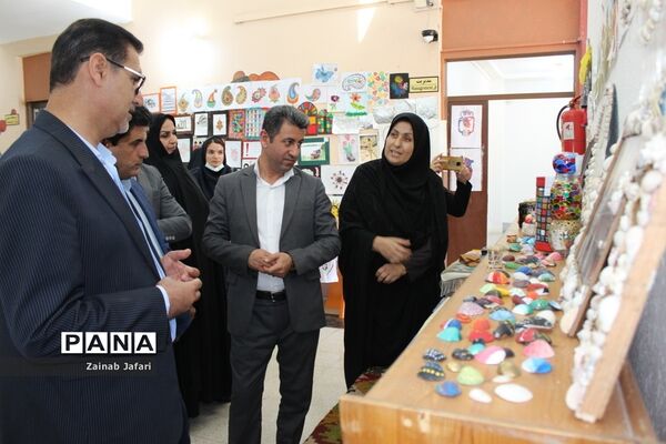 افتتاحیه نمایشگاه استانی درس فرهنگ و هنر در بوشهر