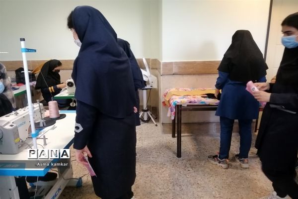 بازدید دانش‌‌‌آموزان مدرسه مریم از هنرستان طوبی ملارد