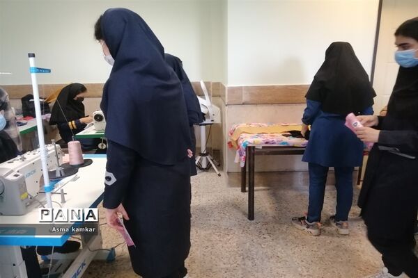 بازدید دانش‌‌‌آموزان مدرسه مریم از هنرستان طوبی ملارد